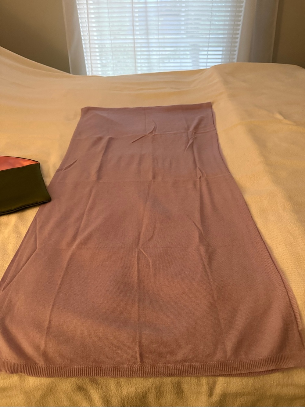 Lilac cashmere scarf